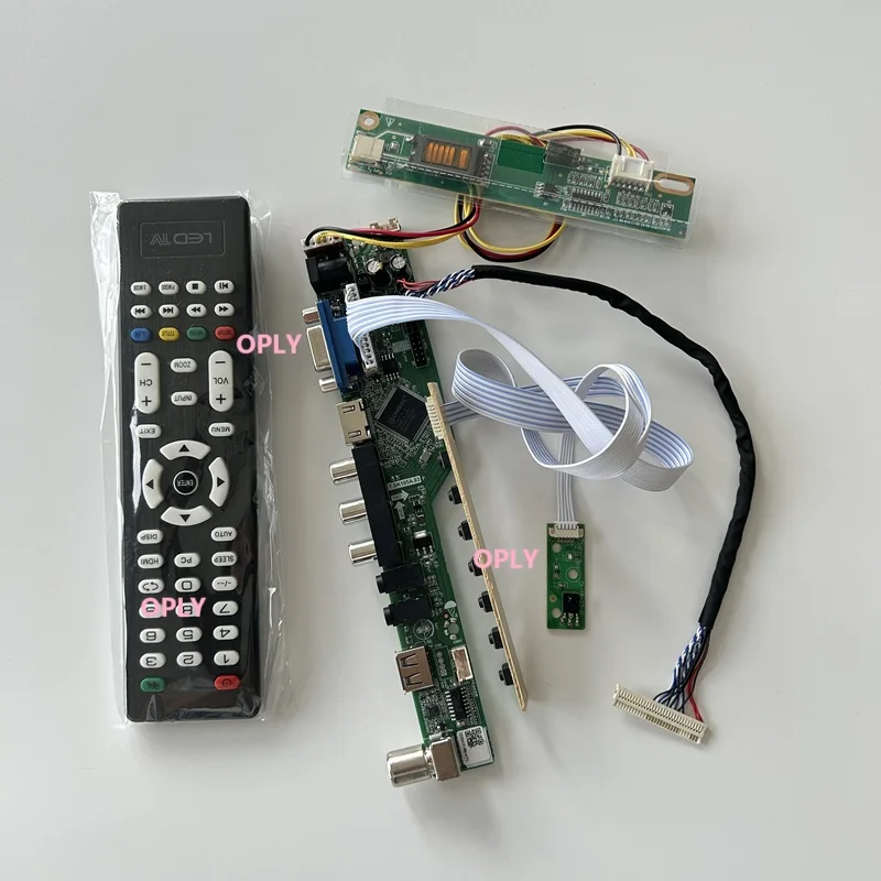 

Комплект платы контроллера телевизора для LTN156AT01 LTN156AT01-D01 15,6 "VGA HDMI-совместимая USB RF ЖК-панель AV-экран монитора LED Audio