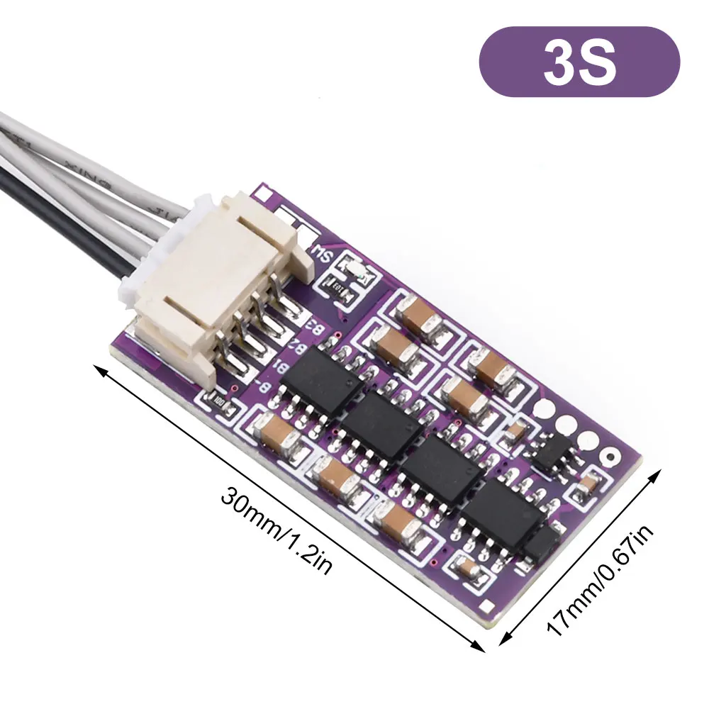 BMS 1.5A 3S 4S 5S 6S 8S 14S 17S 21S Li-ion Lifepo4 LTO Lithium Battery Active Equalizer Balancer Board Balance Capacitor image 3