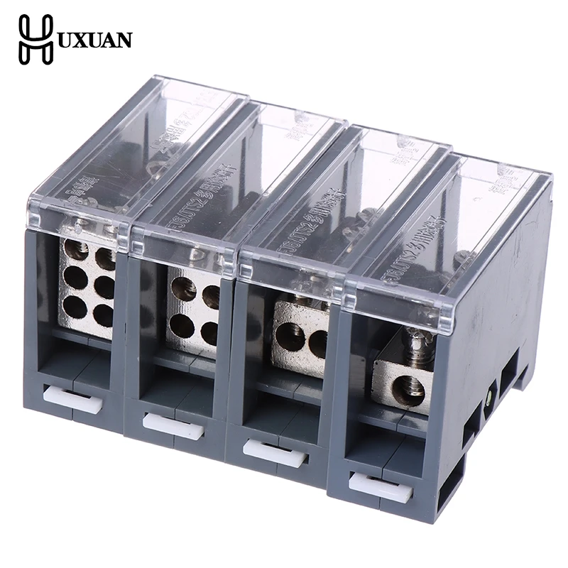 150A Din Rail Terminal Block Distribution Box One In Multiple Out Universal Power Junction Box For Circuit Breaker