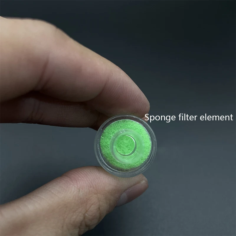 Soft water pipe pagoda filter 3mm 4mm 6mm 8mm 10mm fish tank inlet pipe filter element air impurity filter fitting