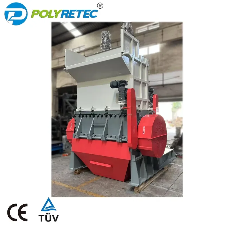 Recycling Machine 2026 Waste PP PE LDPE HDPE PET ABS Plastic Woven Bags Crusher with High DC53 High Quality Blades
