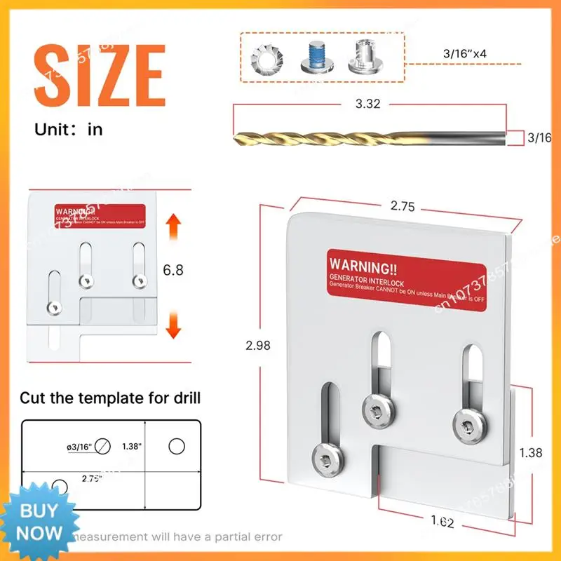Interruptor do painel do disjuntor do hardware do link de controle do gerador do bloqueio do gerador A10R 150 ou 200A caixa do disjuntor