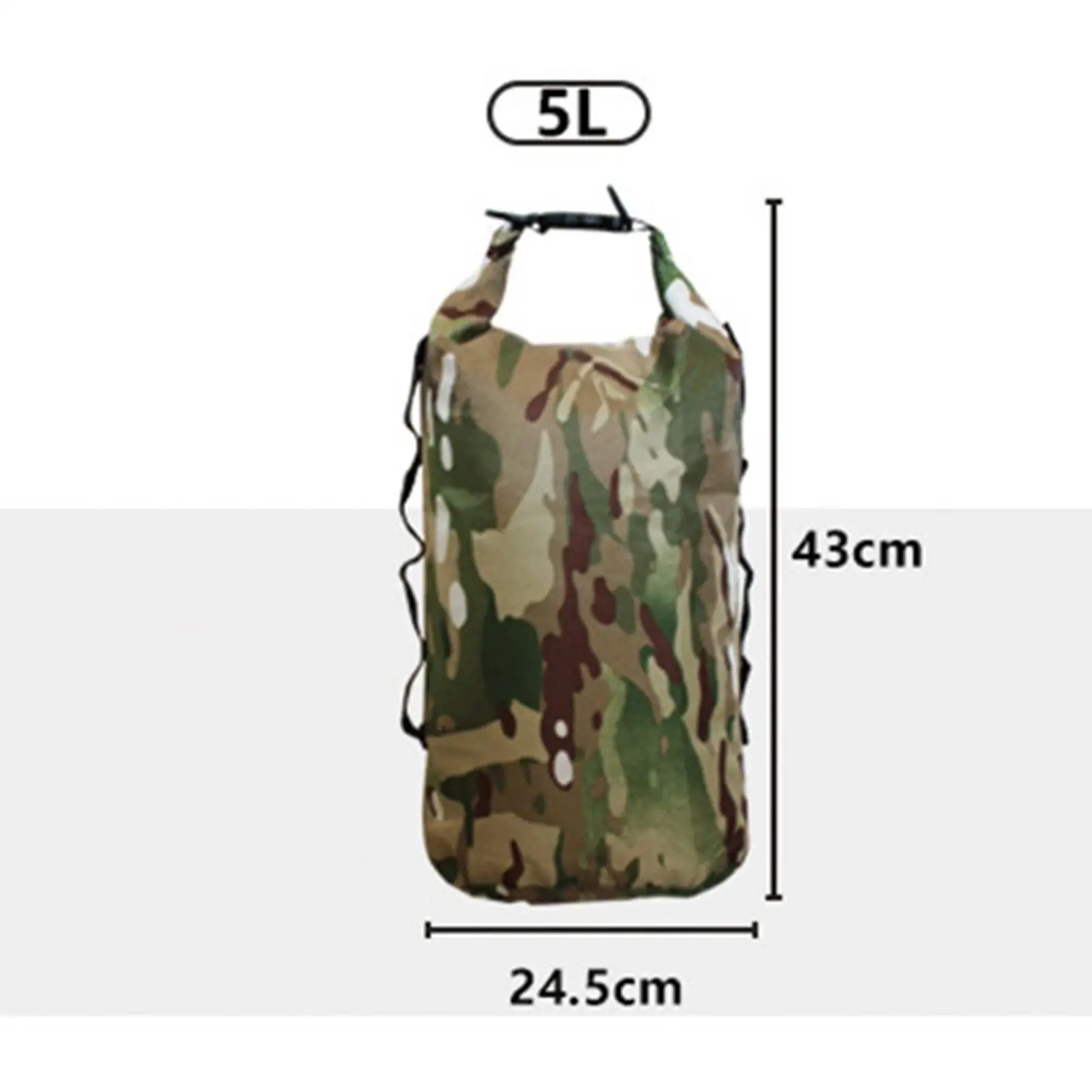 Lightweight Oxford Waterproof Waist Pouch Multipurpose Dry Bag Fanny Pack for Rafting Sailing and Outdoor Sports