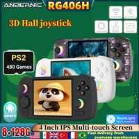 ANBERNIC RG406H Retro Handheld Game Console RG 406H Video Game Consoles 4Inch IPS Multi-touch Screen 512G PSP PS2 8G+128G Gifts