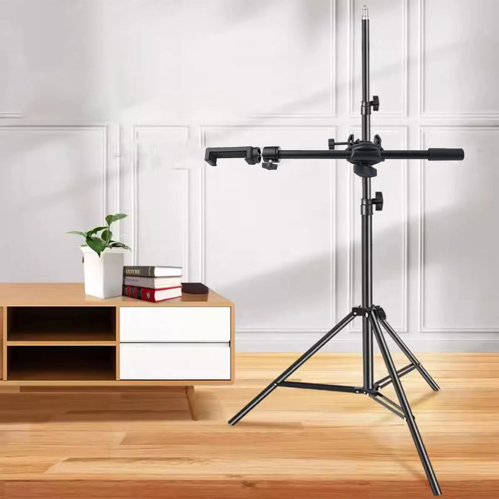 

Broadcasting Extension Bracket Compatible With Various Devices Rotating Adjustable Construction Degree Devices Extension Length
