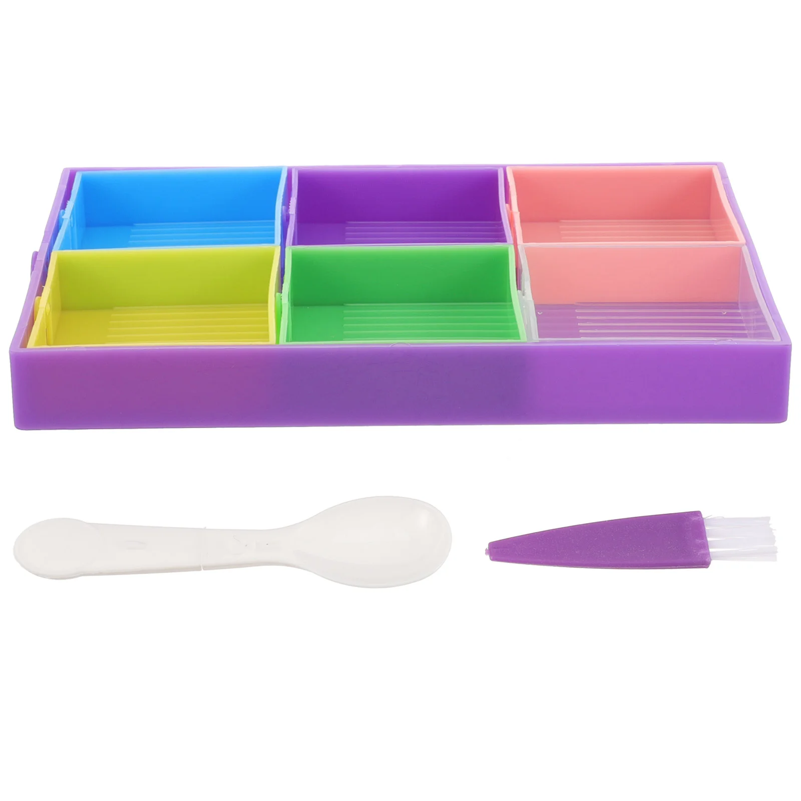 

Diamond Turn over Drilling Tray DIY Multifunctional Funnel Row Point Pen Sieve Tool Set Rhinestones Jewelry Board Plastic