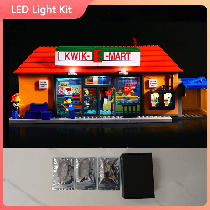 

LED Light Kit For 71016 Kwik-E-Mart Compatible 83004 (Only Lighting Inlcuded)