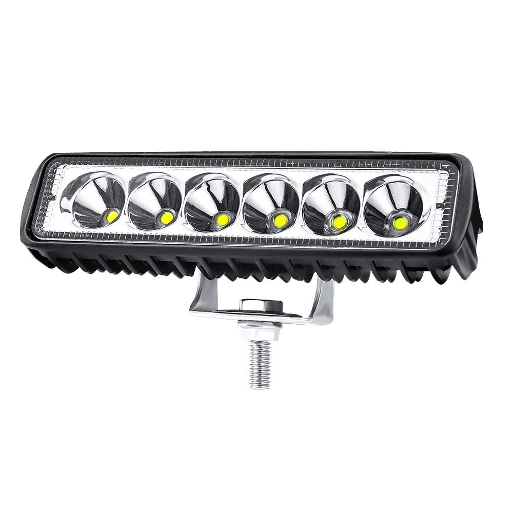 

18W 6 Inches Car LED Working Lamp Truck Lamp Long Modified LED Driving Truck Lamp Supplies for Car Offroad