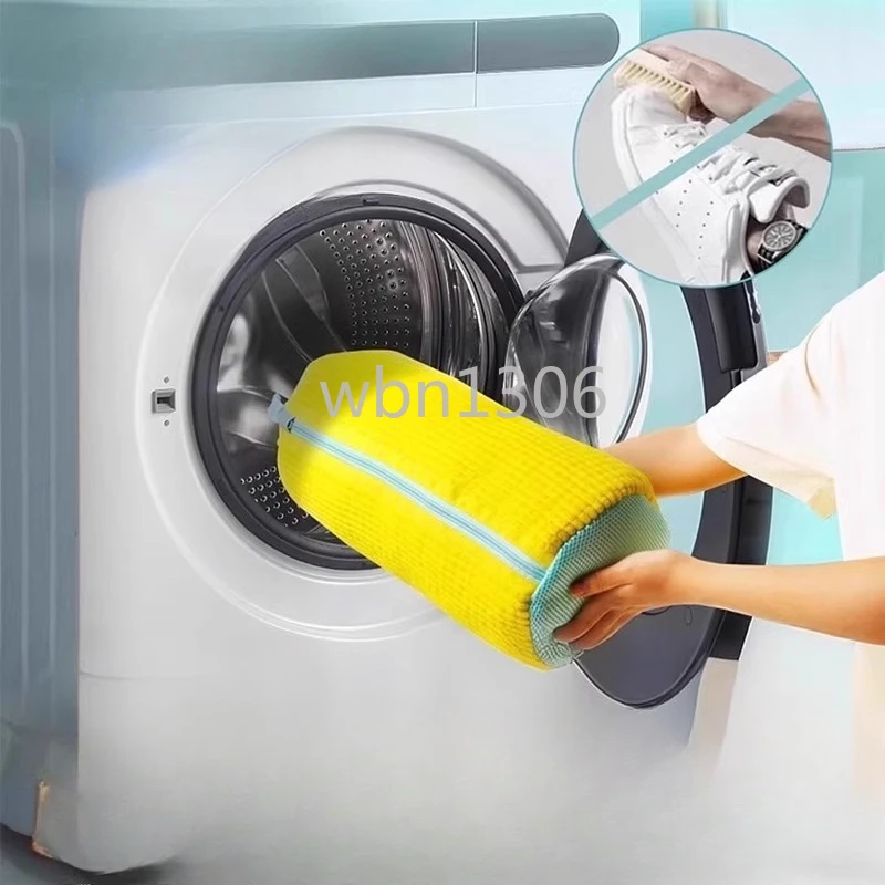 

Shoe washing bag does not hurt the washing machine, and the shoe polish for washing machine