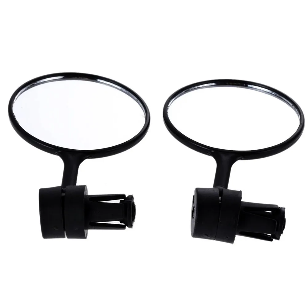 

Pair Universal Adjustable Handlebar Bike Rearview Mirrors Flexible 360 Degree Road Cycling Rear Sight Mirror