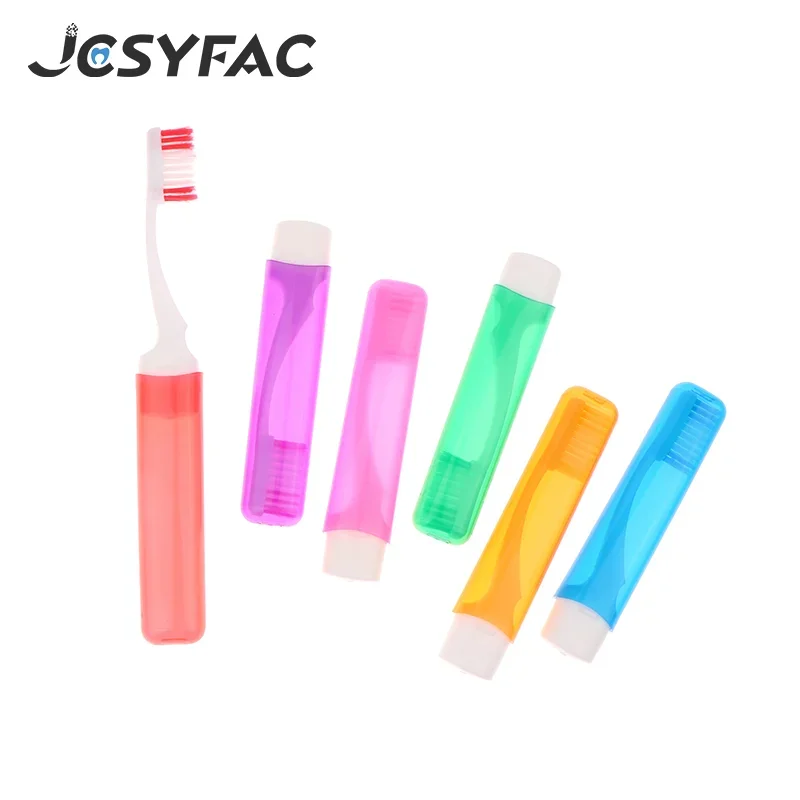 

Travel Super Soft Bristle Fold Toothbrush Portable Folding Toothbrush Travel Camping Hiking Outdoor Easy To Take Toothbrush