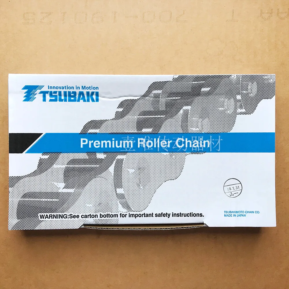 New RS50-1-RP-U Carbon Steel Industrial Chain 10A-1 Five-point Single Row Drive Chain