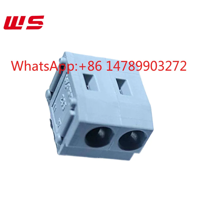 Wholesale Rail Grade Terminal Block 2 Pin Spring Wire Connector EN50155 Standard Subway Metro Flame Retardant OEM ODM