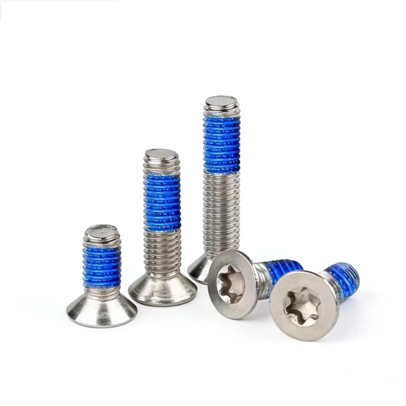 

2 Pieces M4 M5 M6 M8 M10 Dispensing 304 Stainless Steel Countersunk Internal Torx Anti-Loosening Anti-Theft Extended Version