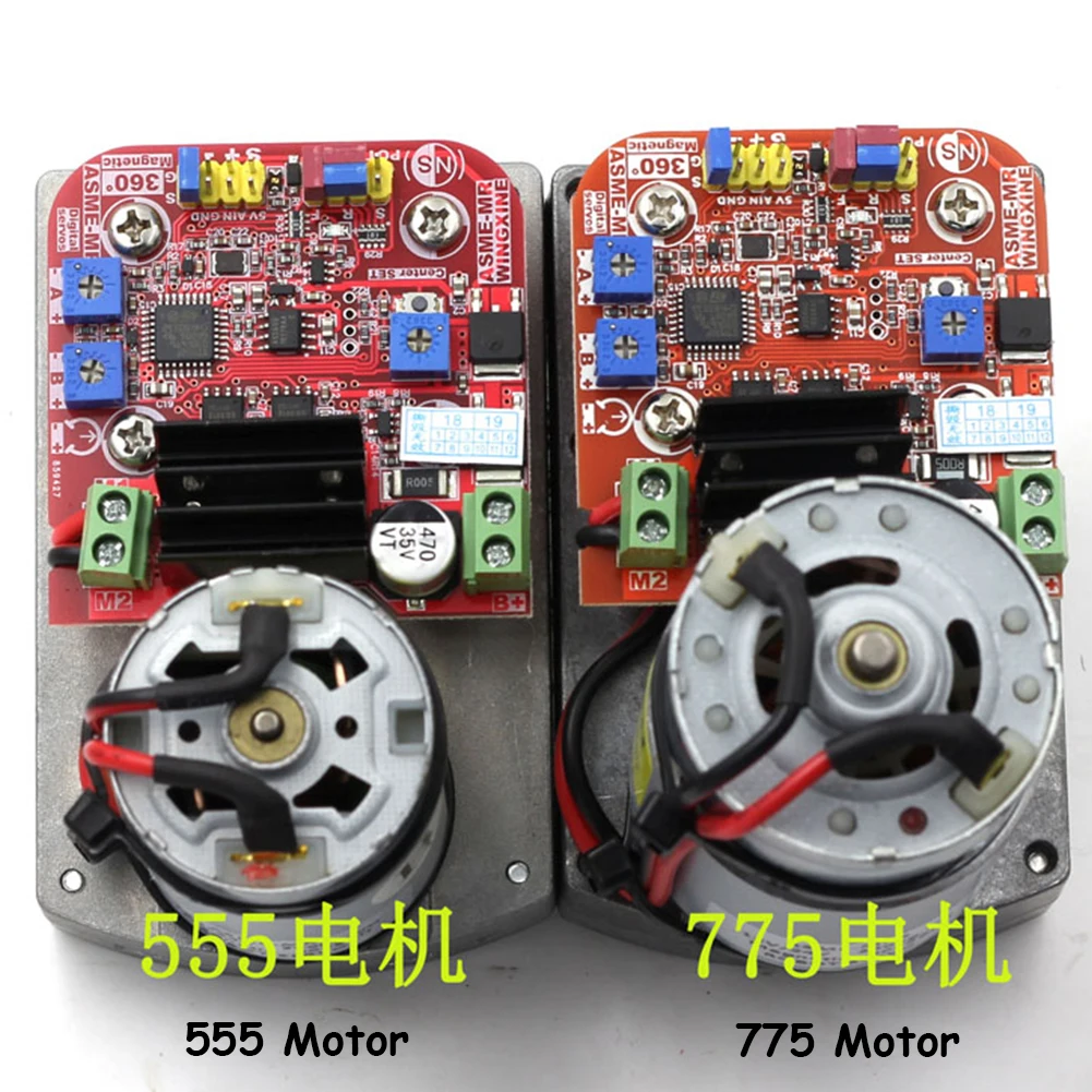 ASME-MRB 360 Degree Servo High-power High-torque Magnetic Encoded Steering Gear 110/180/260/300/380/400kg.cm for Robot RC