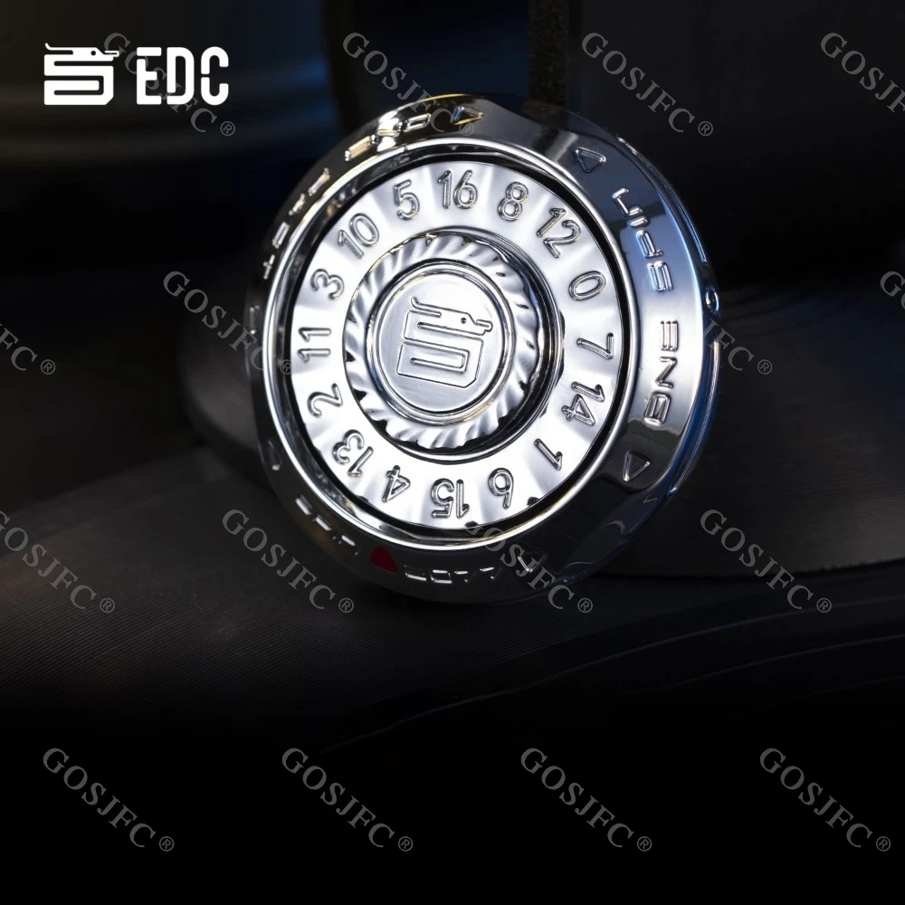 COOTIN EDC Digital Roulette Wheel Haptic Coin Fidget Toys For Adults Stress Relief Toy Anxiety Relief Gadgets