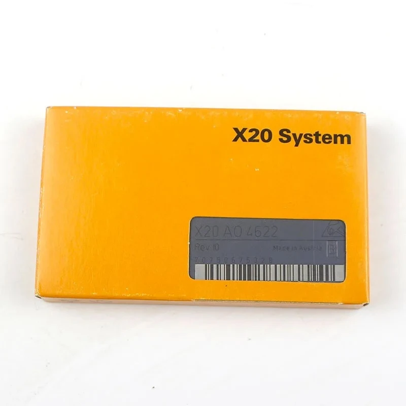 

Brand New Original X20AO4622 PLC Module Control System 24 VDC X20AO4622 X20TB12 X20BM11 Fast delivery