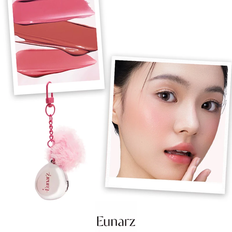 

Eunarz Multi-Use Lip & Cheek Cream Blush Finish Lip Cream Portable Mini Pendant Cute Cosmetics