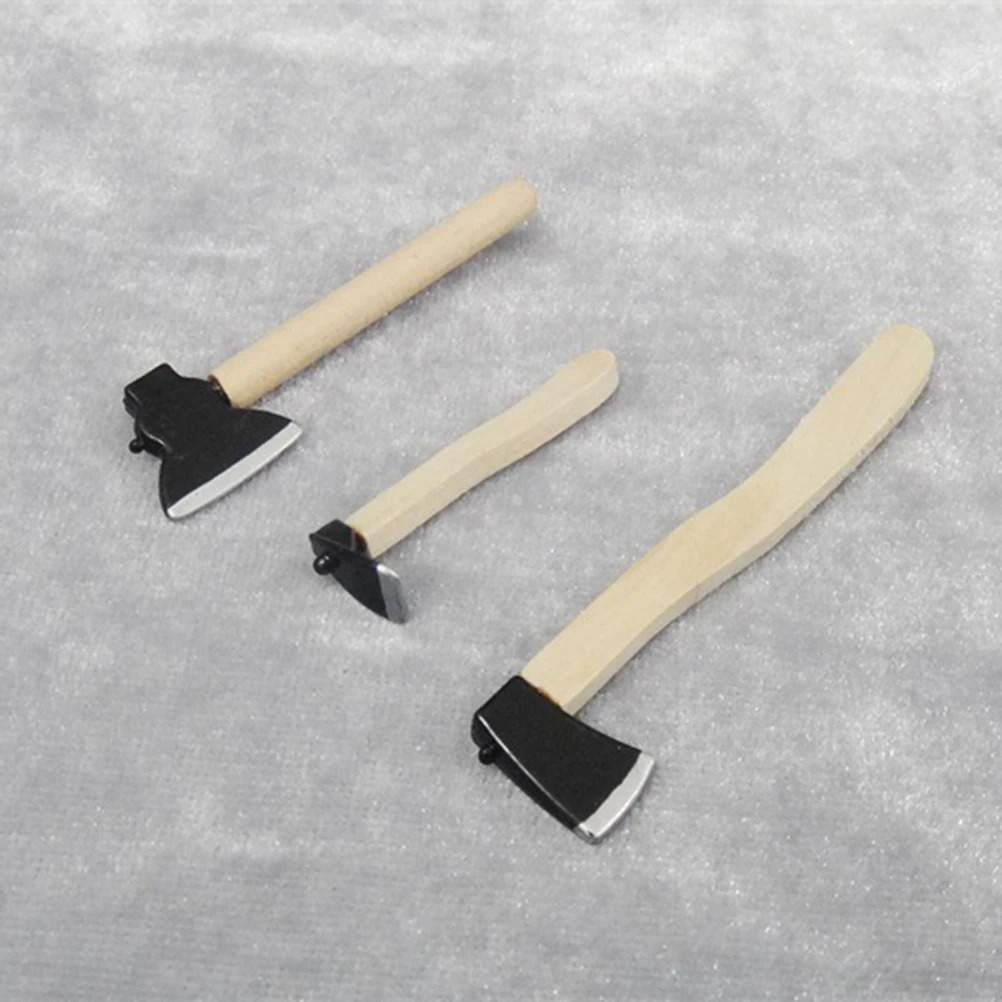 

2 комплекта мини-домашней садовой мотыги, набор деревянных сплавов, миниатюрные украшения для рукоделия, безопасный, легкий, изысканное качество изготовления