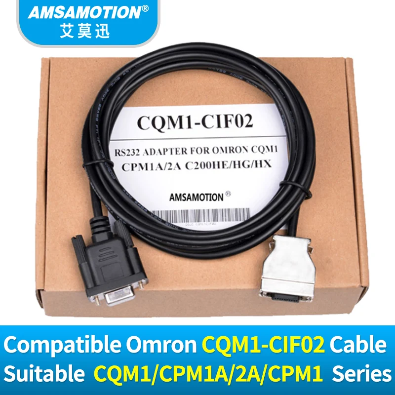 CQM1-CIF02 Series Programming Cable RS232 Adapter for CPM1A/2A CPM1AH C200HS/C200HX/HG/HE