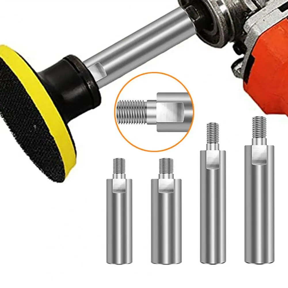 

45-gauge Steel Extension Shaft Nickel Plated Angle Grinder Extension Rod for Precise Threading Stable Installation Polishing