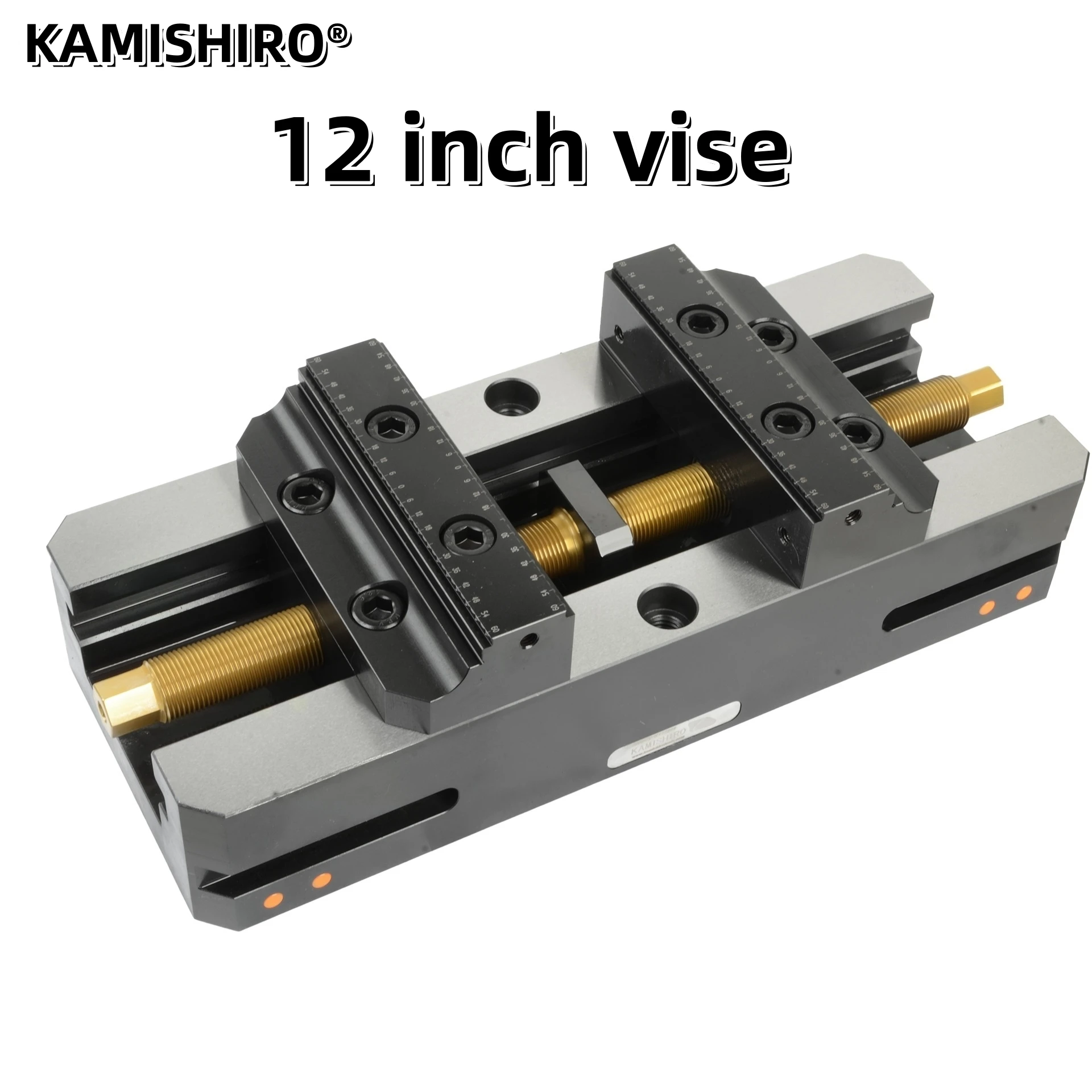 12inch Kamishiro 5thaxis Big Vise Cnc Tools 125mm Self-Centering Vise For Cnc Milling Machine Precision Vice Lang Compatible