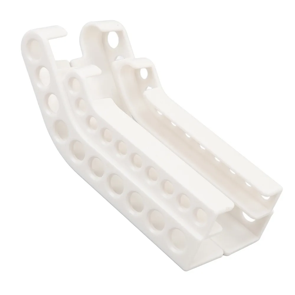 2pcs Plastic Wall Mounted Battery Holder White Black Battery Storage Dispenser Space Saving Compact Battery Dispenser Container