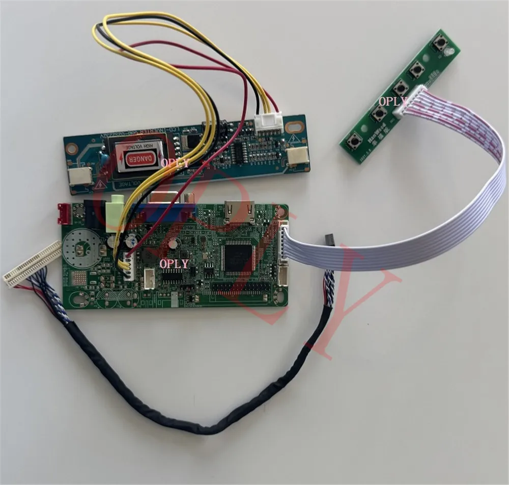 For LM156WH1-TLE1 HT185WX1-501 LM185WH1-TLA1 LM185WH1-TLF1 1366x768 58C Controller board HDMI-Compatible VGA Panel LED Screen