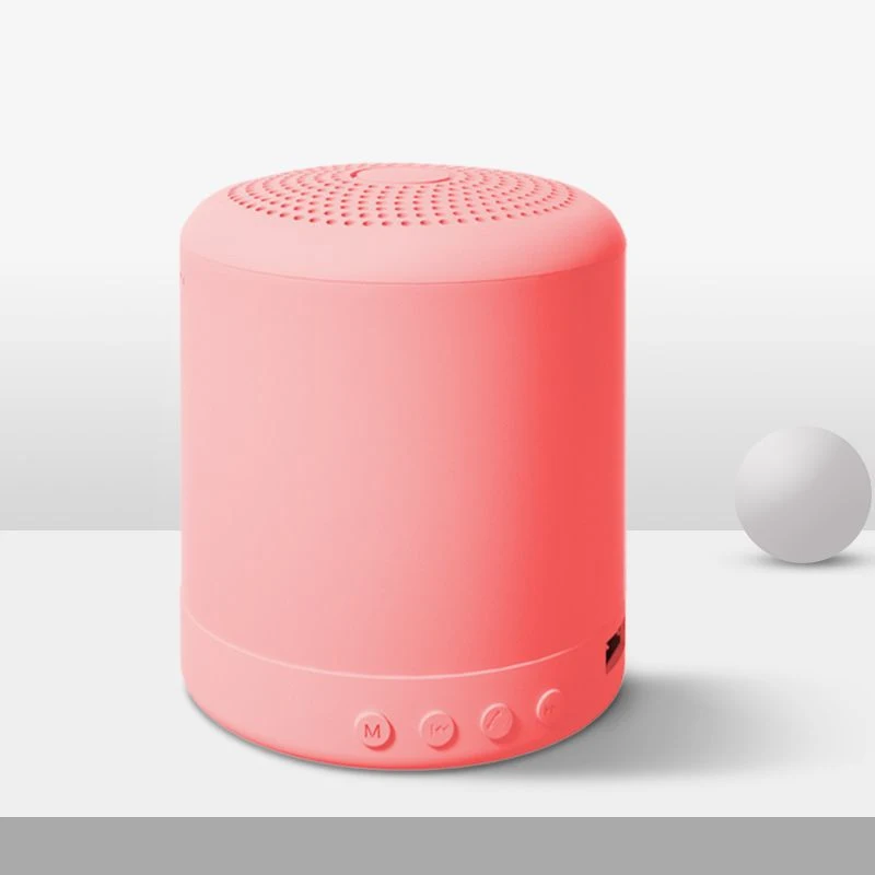 Macaron Small Wireless Speaker Hi-Res 300M Audio Extended Bass Treble Wireless HiFi Portable Speaker High Bass Speaker