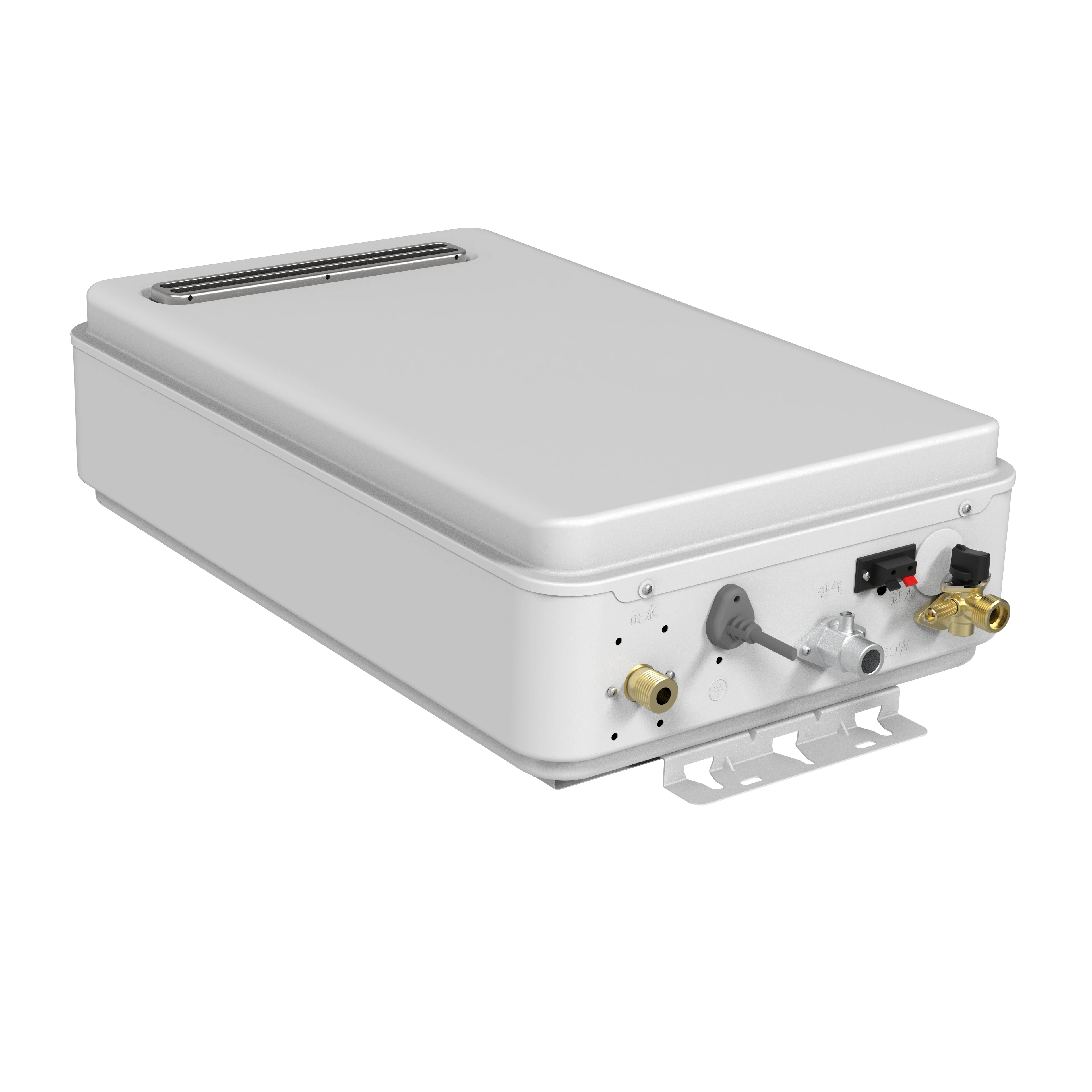 Scaldabagno a gas da esterno intelligente 2025 - Riscaldamento istantaneo senza serbatoio GPL/gas naturale per doccia (design portatile ed efficiente in energia) ​