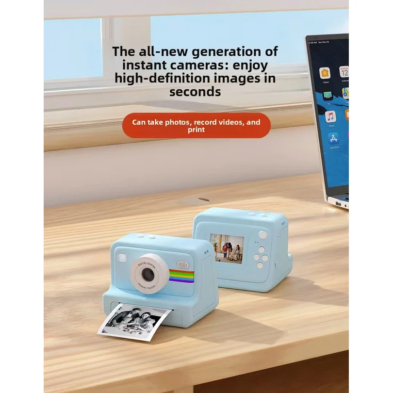 Digital Children Camera For Photography Mini Printer Portable Thermal Instant Print Photo Kids Camera 2.8inch HD Video Toy Gifts
