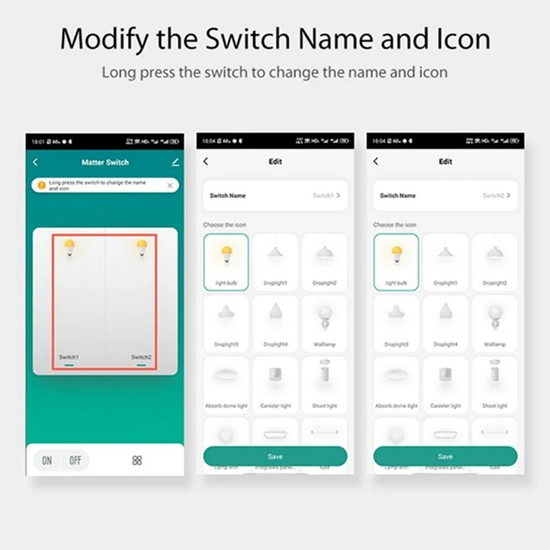 Matter Wifi Smart Switch 2X5a وحدة مرحل أتمتة المنزل الذكي تعمل مع Homekit Alexa Google Home