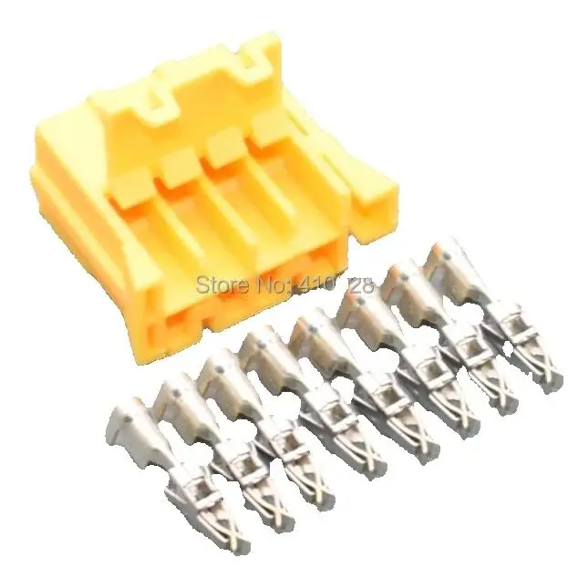 worldgolden 5/30/100sets 8pin 3.5mm auto plastic electric wire terminal cable connector 927366-1