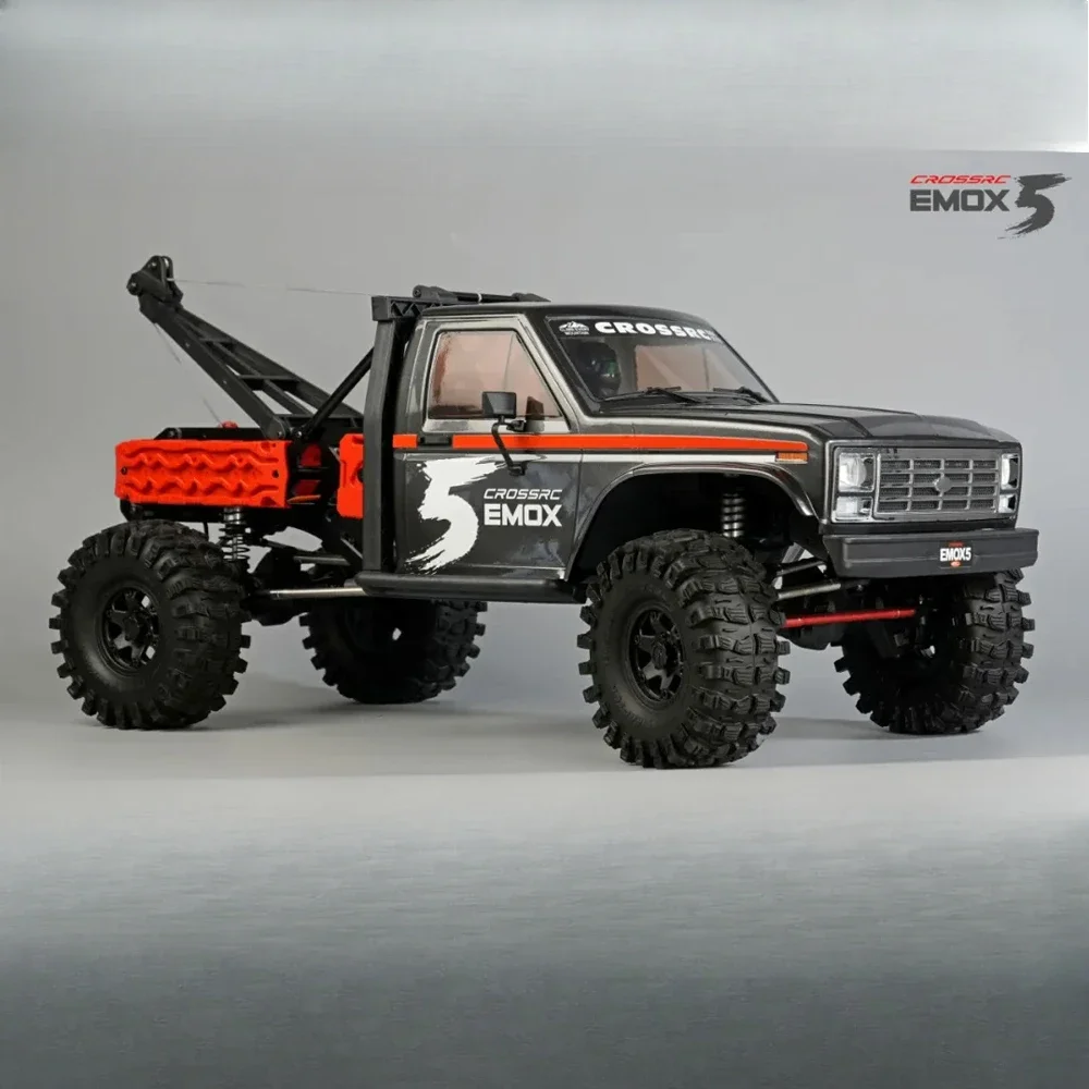 New CROSSRC EMO X5 1/8 RC Electric Brushless FOC Extended Rescue Vehicle Climbing Vehicle Off-road Vehicle