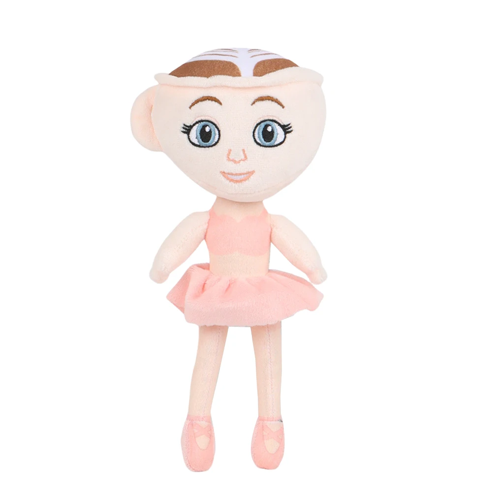 24cm Tung Tung Tung Sahur Plush Toys Game Peripheral Figure Coffee Girl Dolls Italian Ballerina Cappuccino Toys Fans Girls Gifts