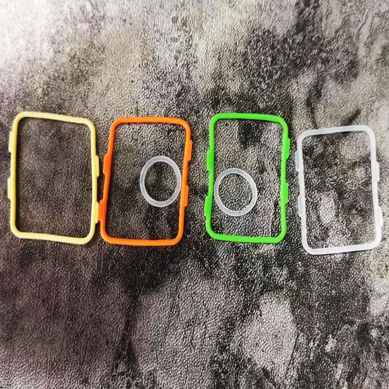 Diy silicone o anel chave de fenda para bb prc proro estilo boro placa de cobertura o-rings junta de hardware de vidro