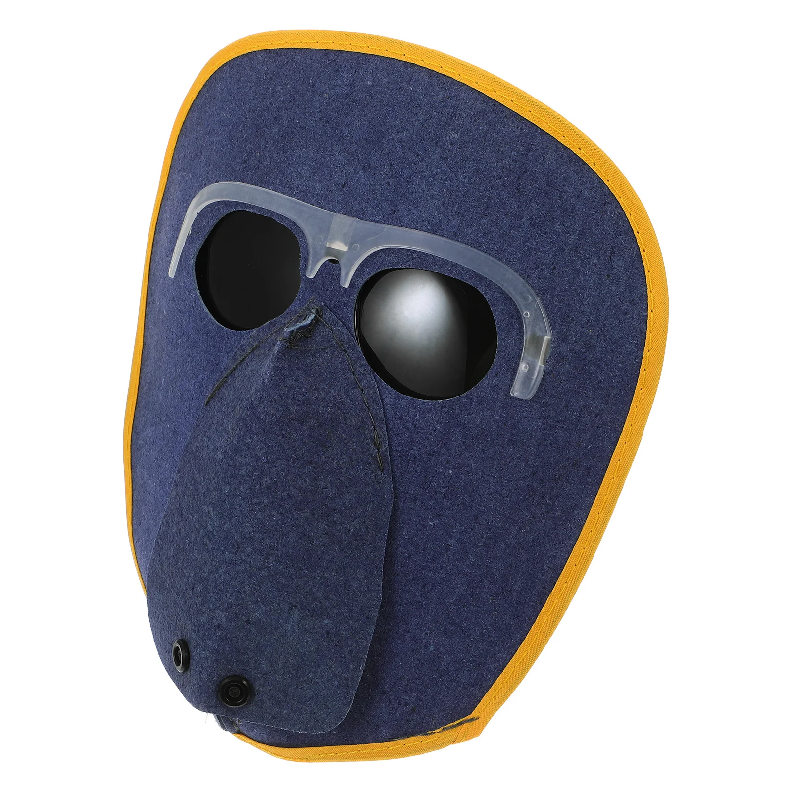 

Cowhide Welding Mask Adjustable Strap Design Eye Protection for DIY Enthusiasts and Professionals