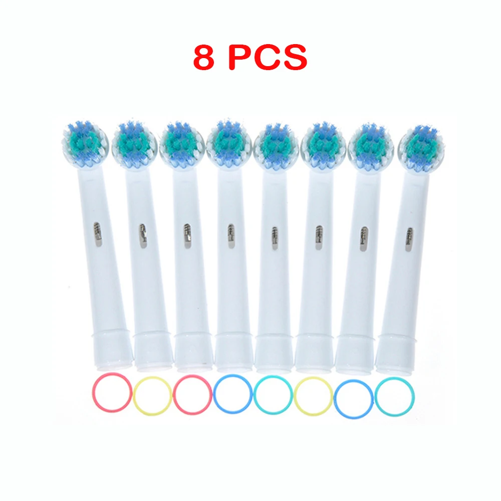 Whitening Electric Toothbrush Replacement Brush Heads Refill for Oral B Sensitive Toothbrush Head Wholesale 8Pcs Brush Heads