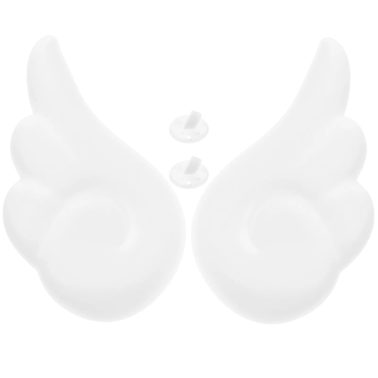 2Pcs Comfortable Fabric Miniature Wing Decor for DIY Crafts Fairy Costume Accessories Home Mall Tailor Shop Use