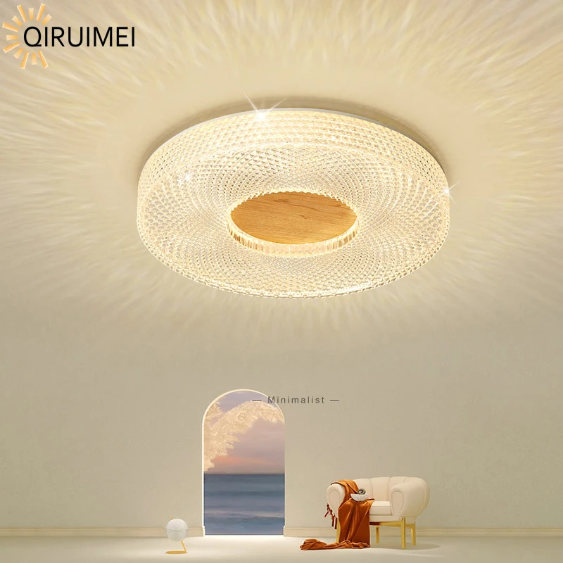 

Luxury Round LED Crystal Ceiling Lamp Living Room Bedroom Dining Room Light Fixture Interior Decoration Lamp Dining Room Bedroom