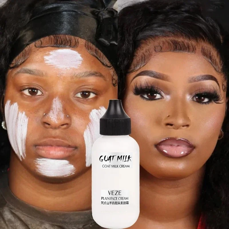 Goat Milk Liquid Foundations Matte Concealers 50ml Cover Dark Circles Brighten Natural Cosmetics Make Up Waterproof Oil-control