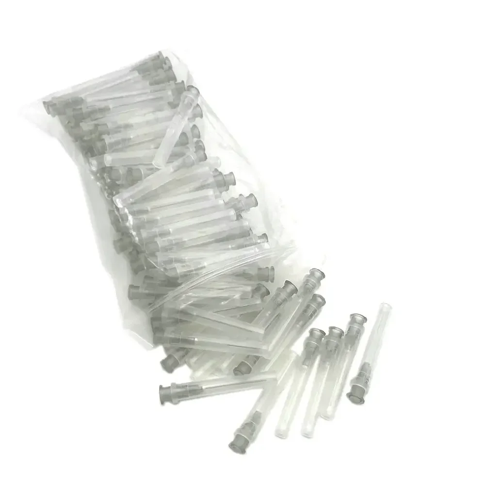 100pcs/pack Dental Endo Irrigation Needle Tip Dental Root Canal Lateral Irrigation Needle Dentristry Rinse Tip Dia 0.3/0.4mm