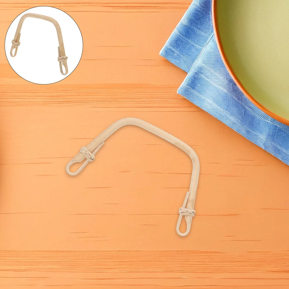 

Teapot Handle -style Grip Replacement Khaki Bamboo Accessories for Pots Kettle
