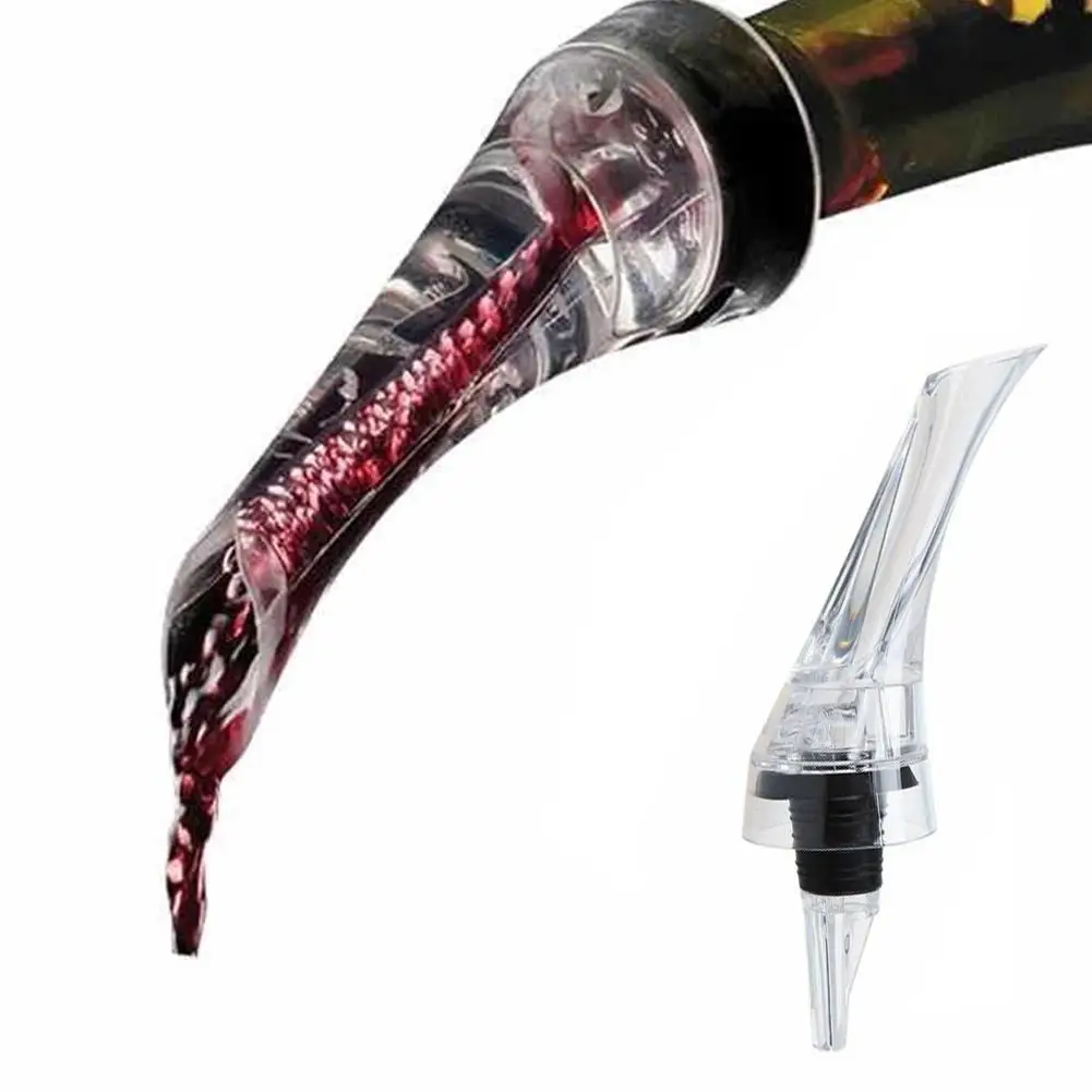 Clear Wine Pourer Acrylic Wine Decanter Magic Quick Wine Aerator Bar Aerating Pouring Tools Wine Accessories