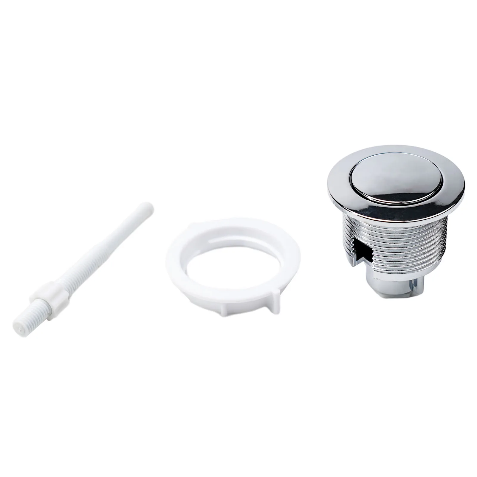 Tool Toilet Tank Button Water Bathroom Corrosion-resistant Flush Toilet Push Single Rust-proof Household Products