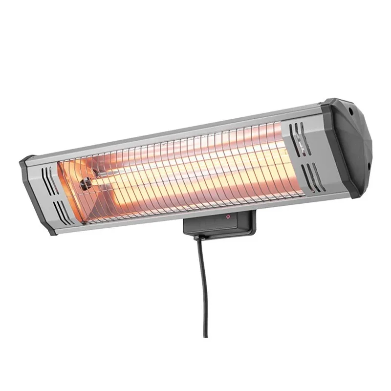 [Mais vendido] aquecedor elétrico ao ar livre infravermelho distante montado na parede aquecedor à prova dwaterproof água restaurante aquecedor banheiro aquecimento elétrico st