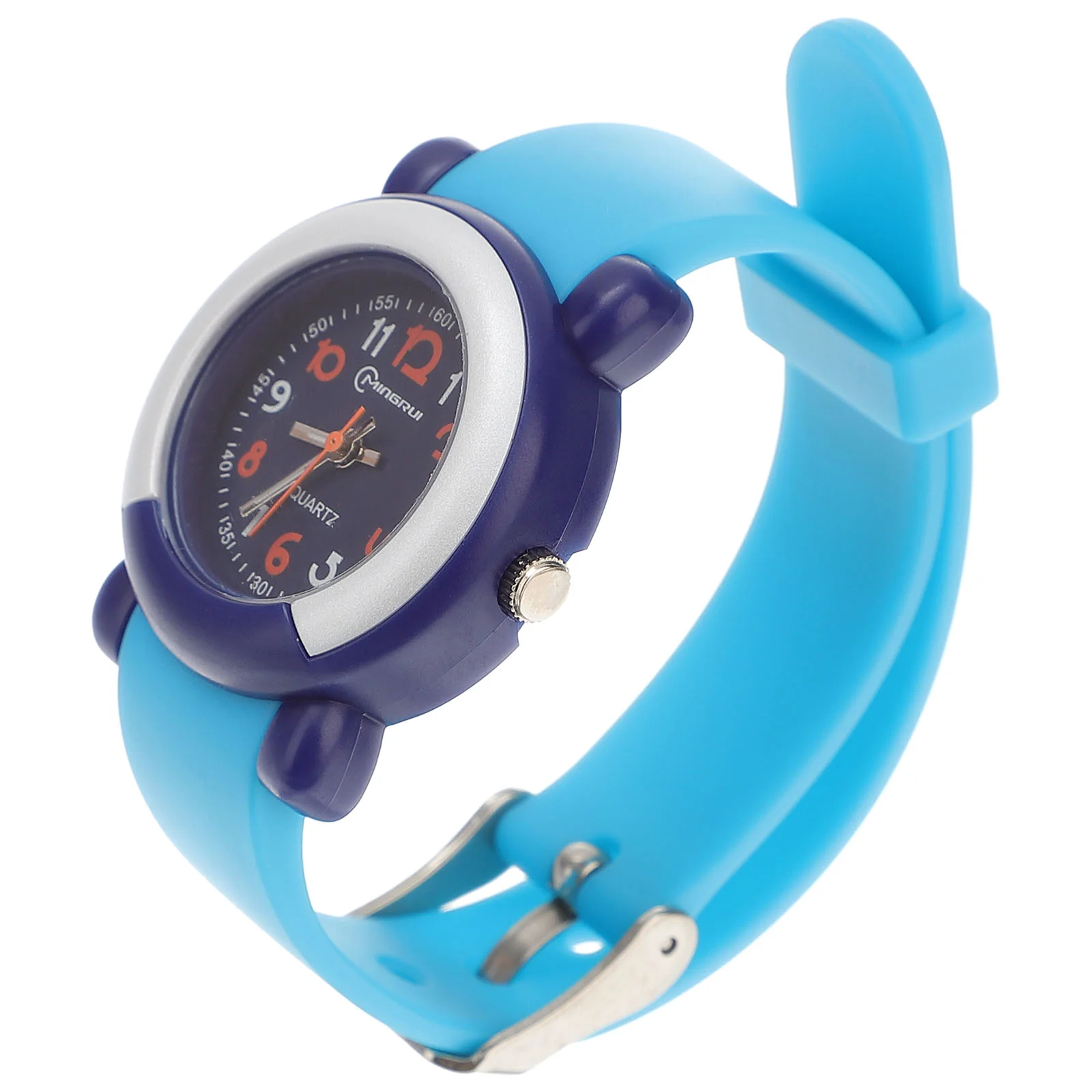 Children's Watch Blue Kids Luminous Wrist Quartz Electronic Boys Girls Versatile