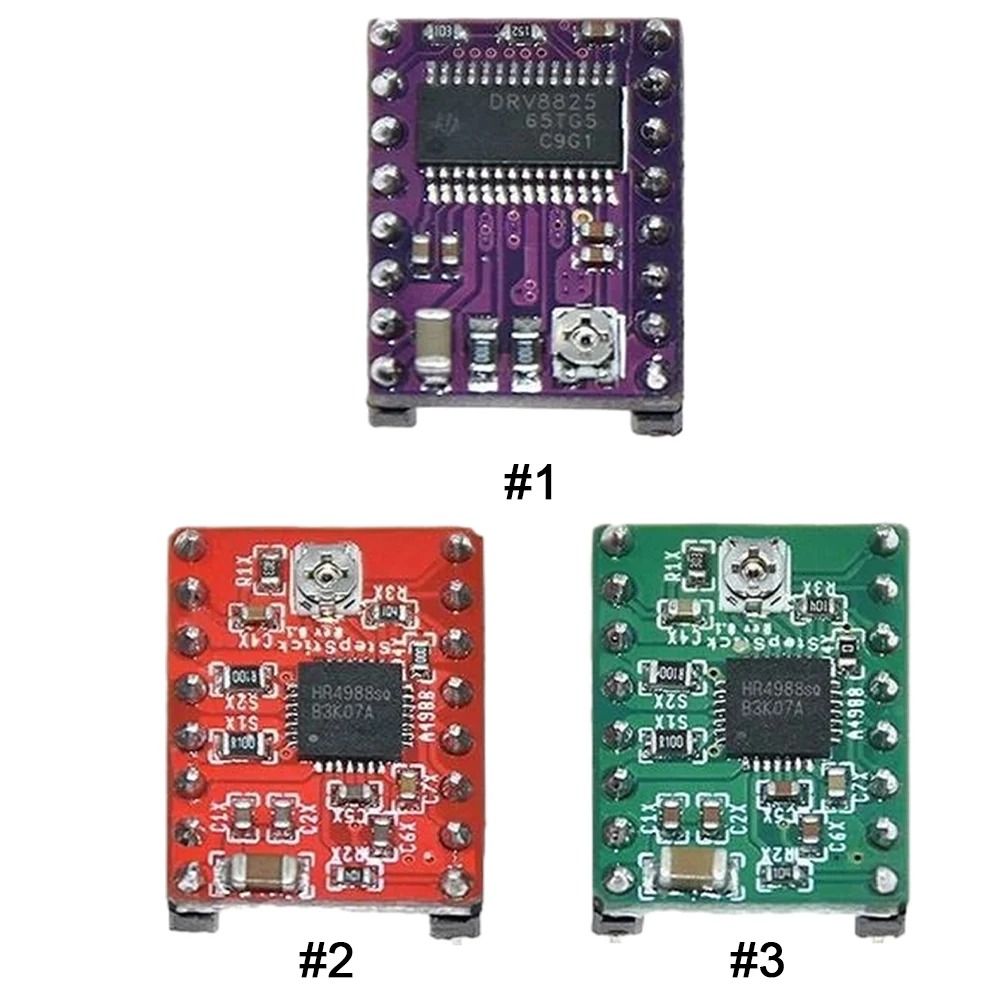 A4988 DRV8825 Reprap Stepper Driver mit Kühlkörper Motor Driver Control Extension Shield Modul für Ramps 1.4 StepStick