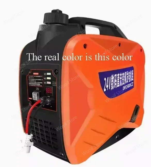 3000W Parking Air Conditioner Automatic Gas-oline Generator 24V Remote Start DC Cargo Vehicle Silent Small Diesel Household