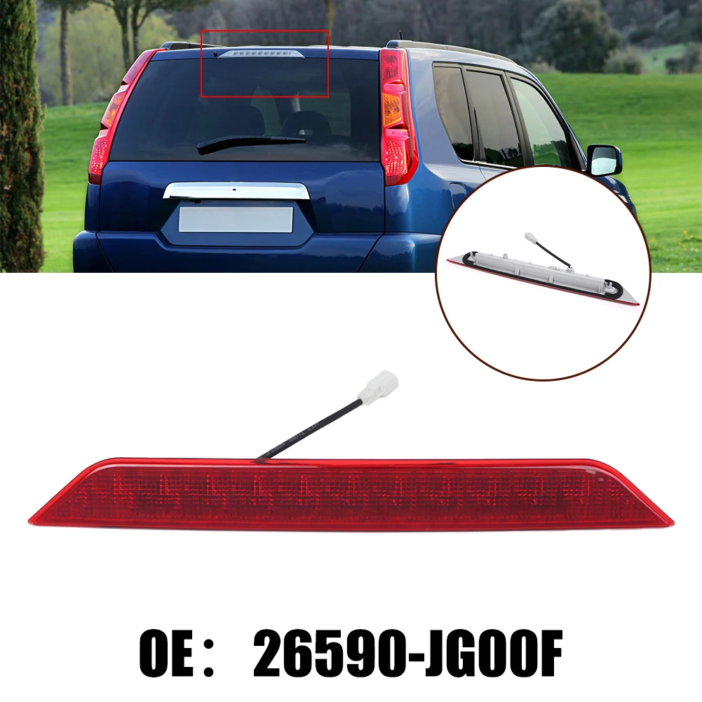 

For Nissan X-Trail T31 2008-2013 26590-JG00F LED High Mount 3rd Third Brake Car Accessories Interiors Tail Signal Lamp